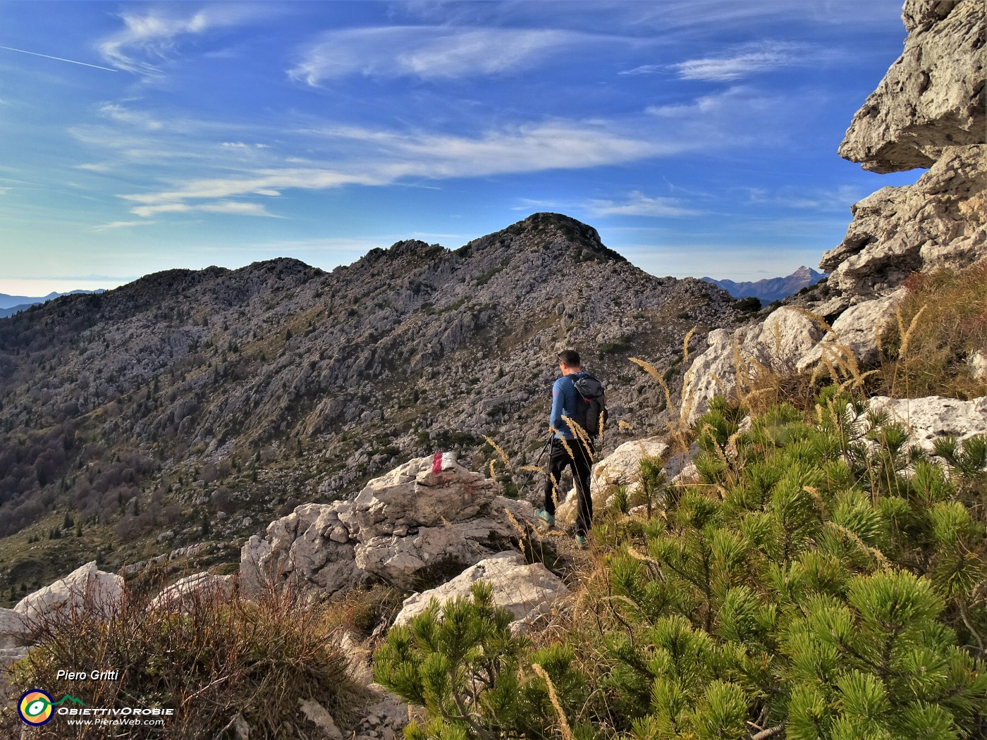 60 Cima Croce (1975 m) che andiamo a salire.JPG